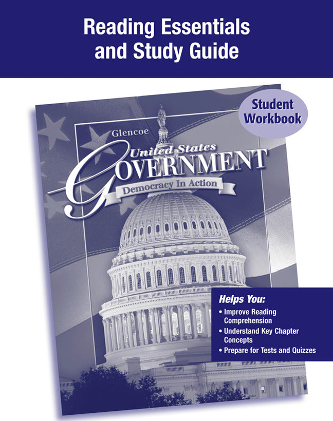United States Government Democracy In Action Reading Essentials & Note Taking Guide