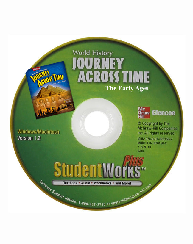 Journey Across Time Early Ages Studentworks Plus Dvd