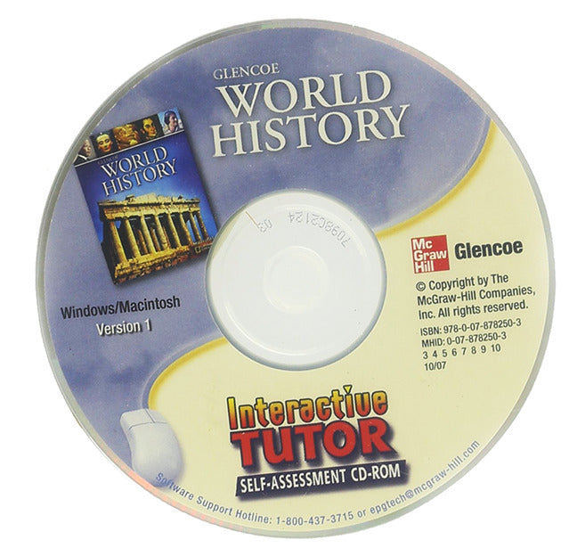 Glencoe World History Interactive Tutor Self Assessment Cd Rom