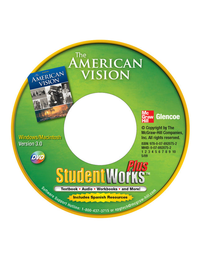 The American Vision Studentworks Plus Dvd