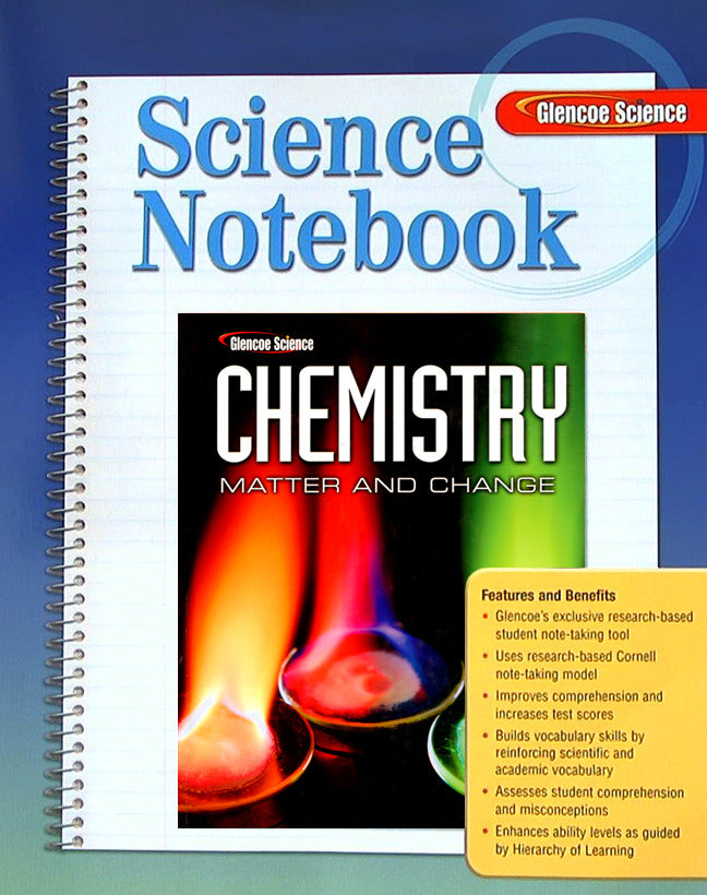 Chemistry Matter & Change Science Notebook Student Edition