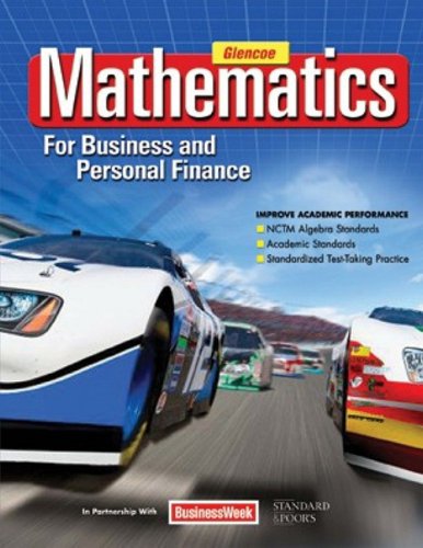 Mathematics for Business and Personal Finance Student Edition [Hardcover] Walter H. Lange and Temoleon G. Rousos