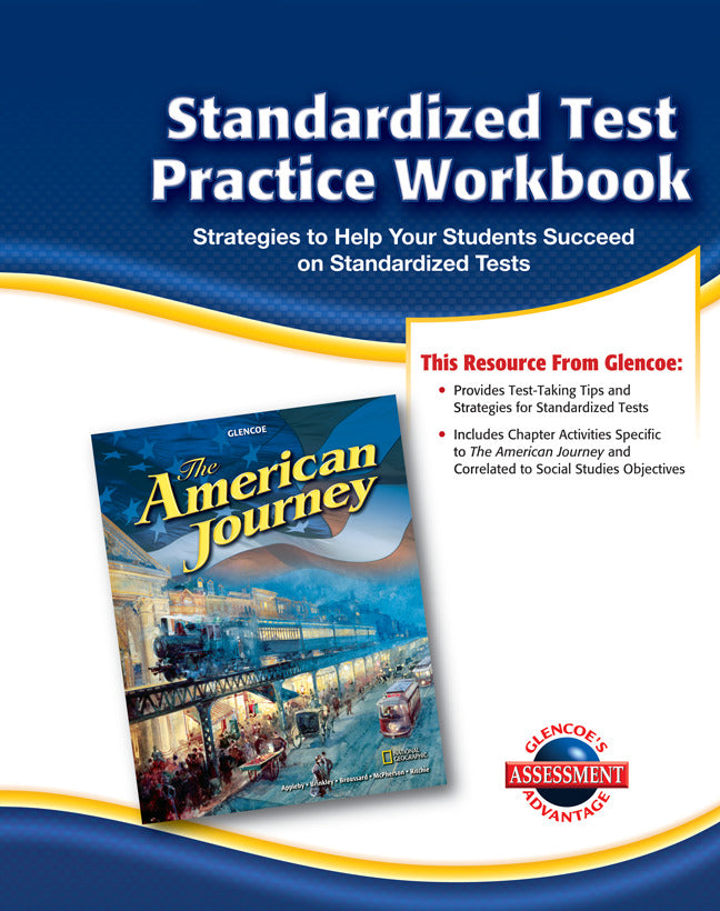 The American Journey Standardized Test Practice Workbook 7e