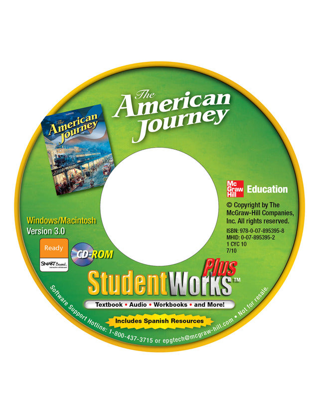 The American Journey Studentworks Plus Cd Rom 7e