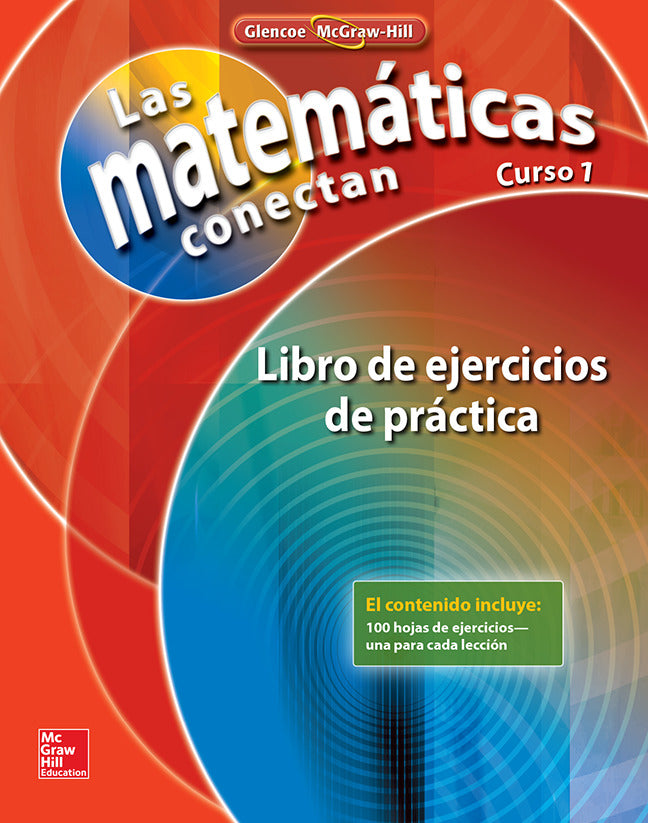 Math Connects Concepts Skills & Problem Solving Course 1 Spanish Practice Workbook