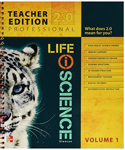 Glencoe Life iScience, Module G: From Bacteria to Plants, Grade 7, Teacher Edition, Vol. 1 [Paperback] unknown author
