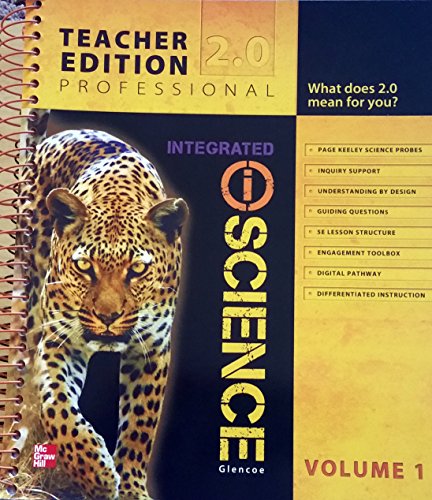 Glencoe Integrated iScience, Course 2, Grade 7, Vol. 1, Teacher Edition [Spiral-bound] Mcgraw Hill