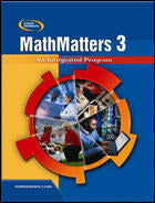 Mathmatters 3 An Integrated Program Studentworks Dvd