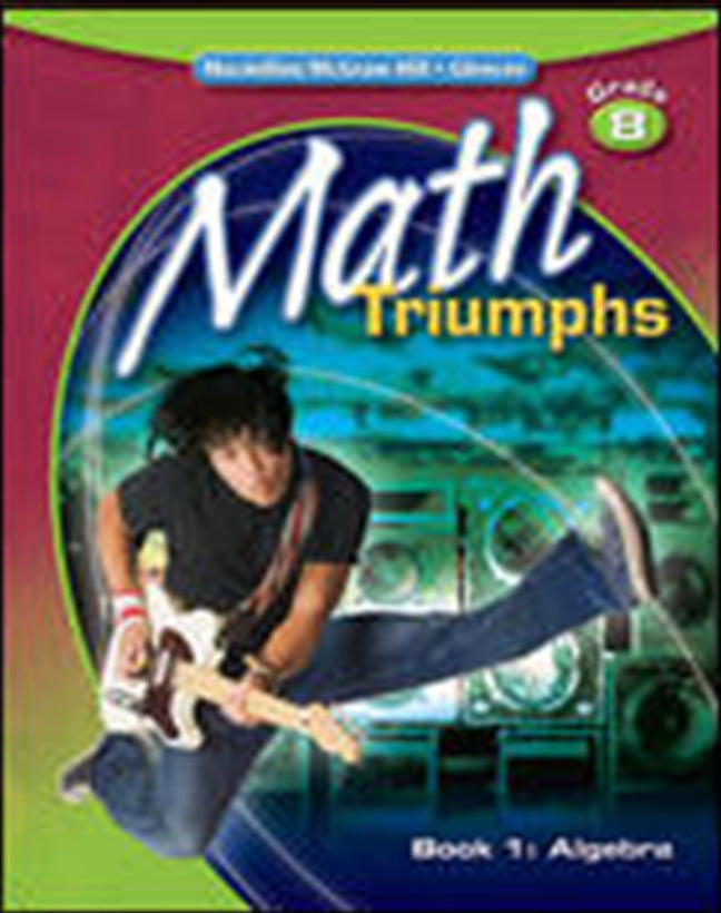 Math Triumphs Grade 8 Studentworks Plus Dvd