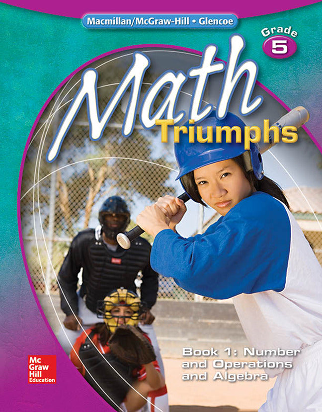 Math Triumphs Grade 5 Student Study Guide Book 1 Number & Operations & Algebra