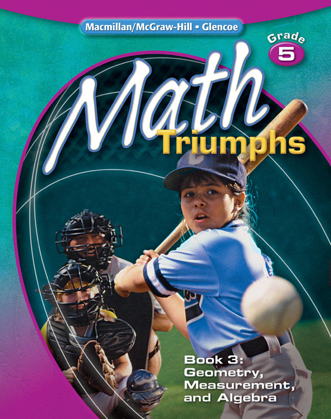 Math Triumphs Grade 5 Student Study Guide Book 3 Geometry Measurement & Algebra
