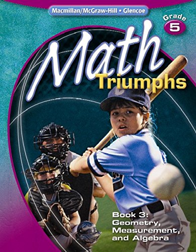 Math Triumphs, Grade 5, Student Study Guide, Book 3: Geometry, Measurement, and Algebra (MATH INTRVENTION K-5 (TRIUMPHS)) McGraw-Hill Education