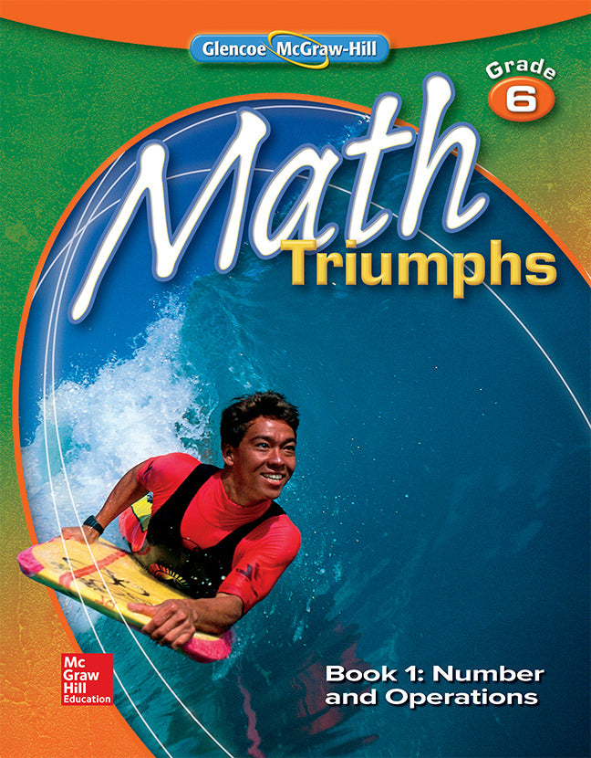 Math Triumphs Grade 6 Student Study Guide Book 1 Number & Operations