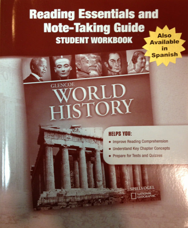 Glencoe World History Reading Essentials & Note Taking Guide
