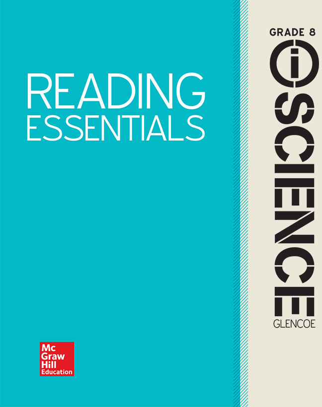 Glencoe Integrated Iscience Course 3 Grade 8 Reading Essentials Student Edition