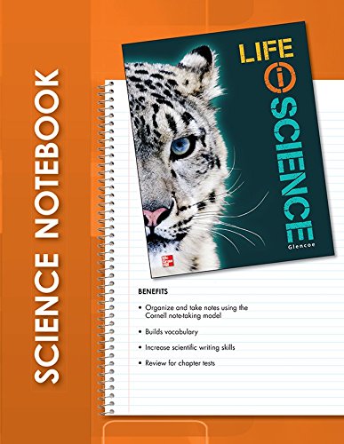 Glencoe Life iScience, Grade 7, Science Notebook, Student Edition (LIFE SCIENCE) [Paperback]