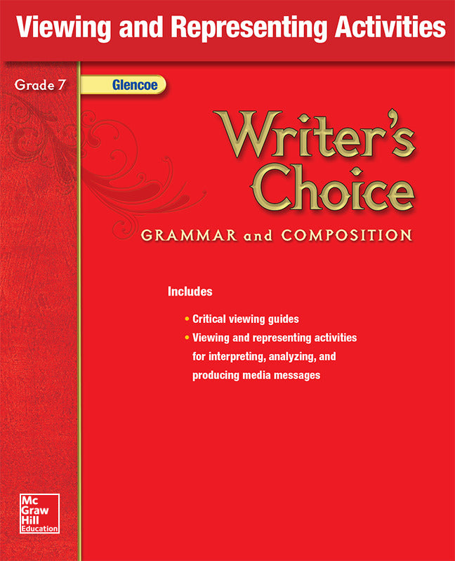 Writers Choice Grade 7 Viewing & Representing Activities