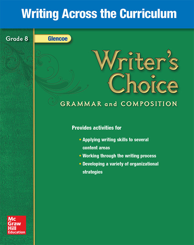 Writers Choice Grade 8 Writing Across The Curriculum