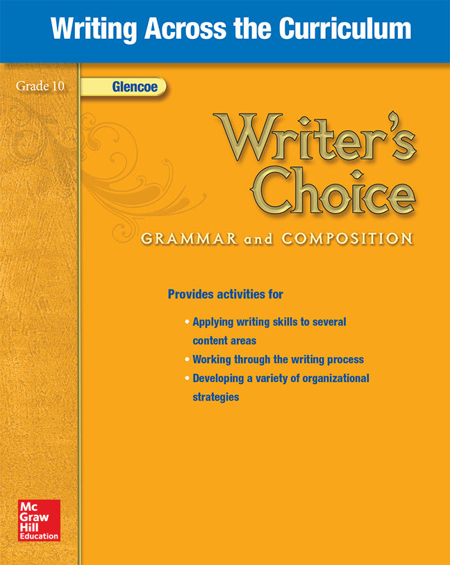 Writers Choice Grade 10 Writing Across The Curriculum