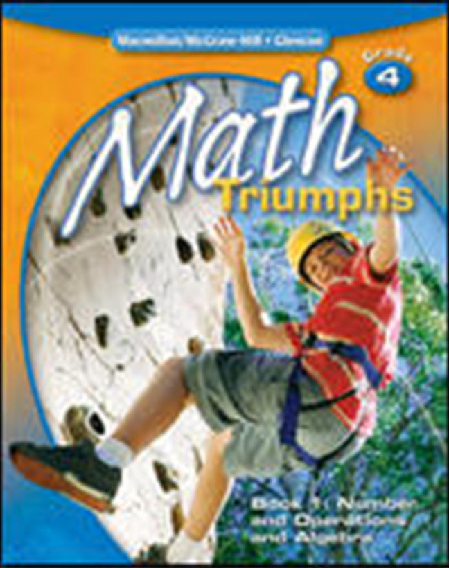 Math Triumphs Grade 4 StudentWorks Plus CD-ROM