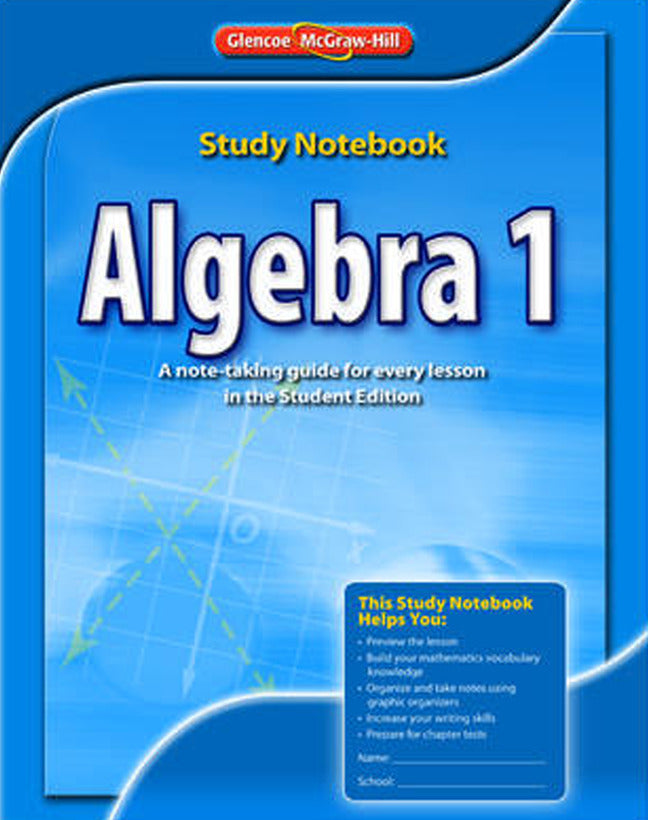 Algebra 1 Study Notebook
