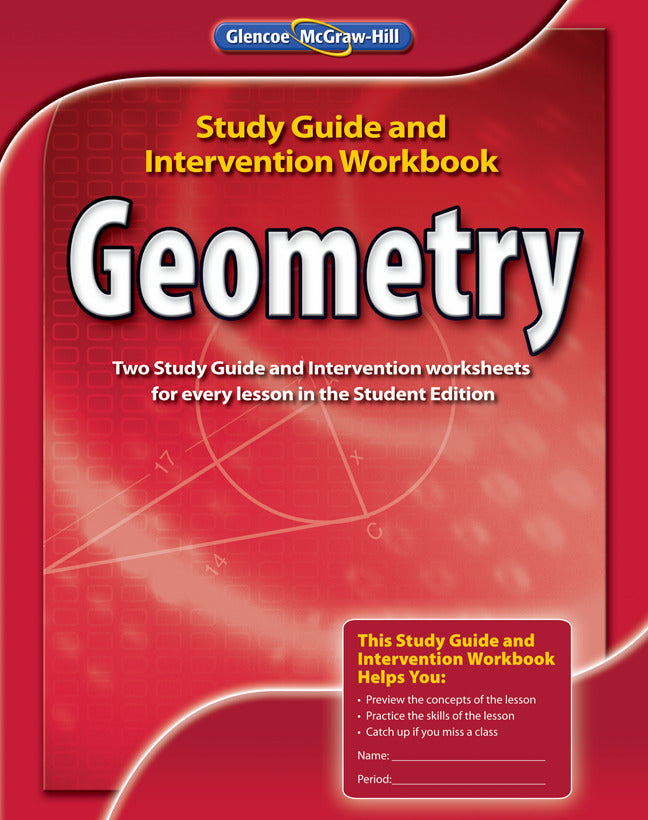 Geometry Study Guide & Intervention Workbook
