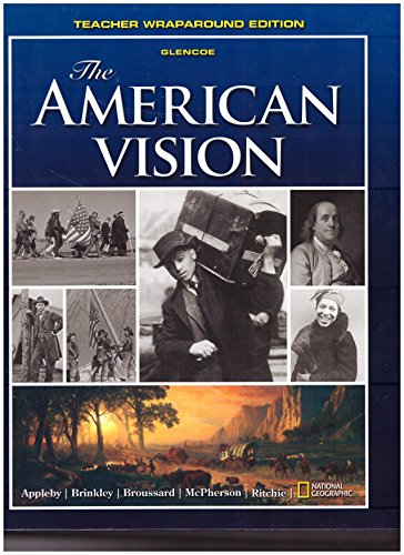 American Vision Teacher Wraparound Edition [Hardcover] Broussard McPherson Ritchie Brinkley