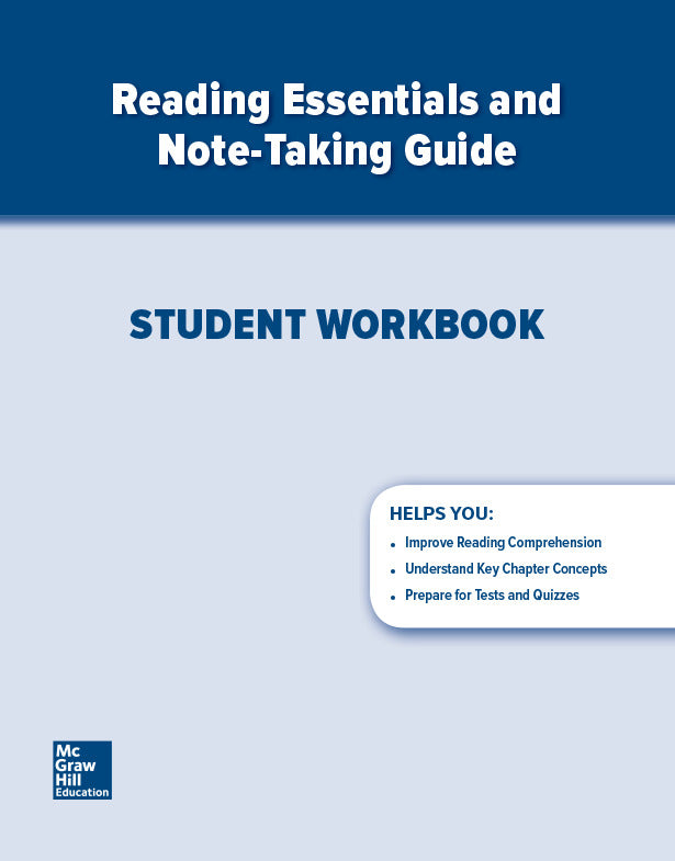 Glencoe World History Modern Times Reading Essentials & Note Taking Guide Workbook