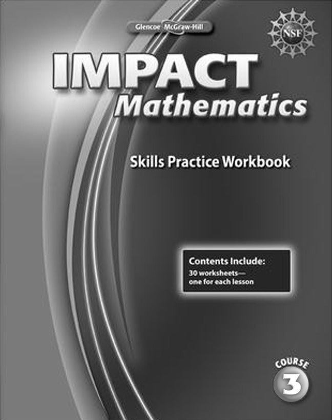 Impact Mathematics Course 3 Skills Practice Workbook