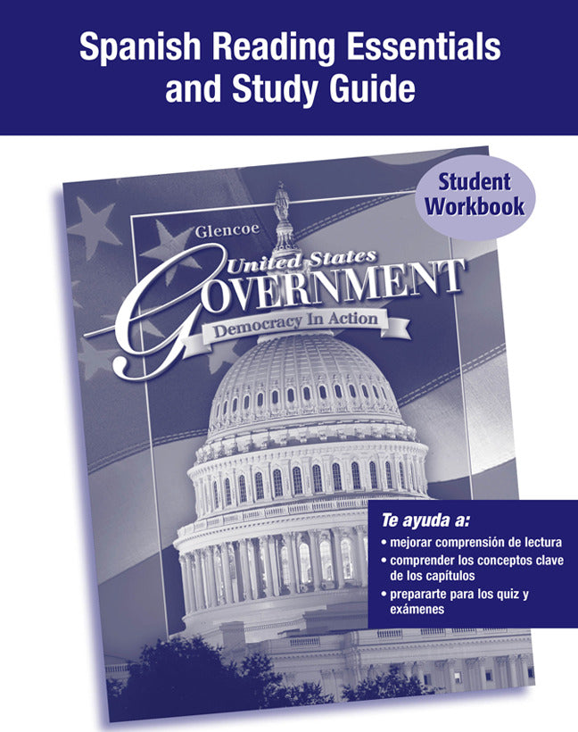 United States Government Democracy In Action Spanish Reading Essentials & Note Taking Guide