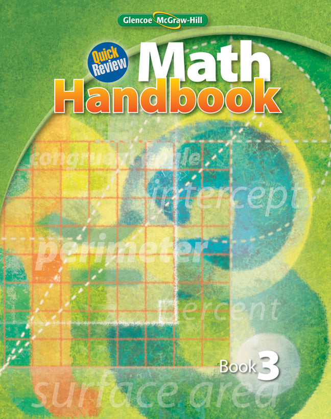 Quick Review Math Handbook Book 3 Student Edition