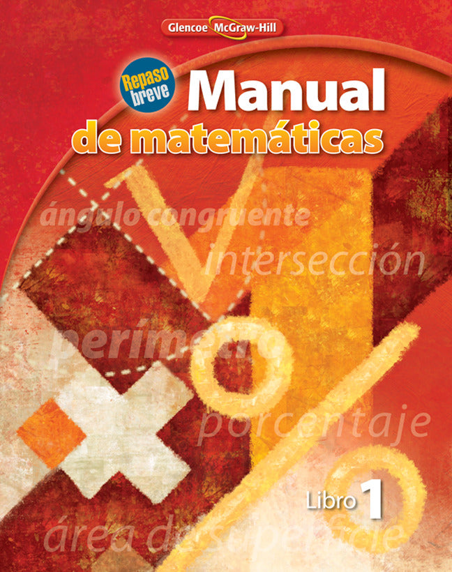 Quick Review Math Handbook Book 1 Spanish Student Edition 2e