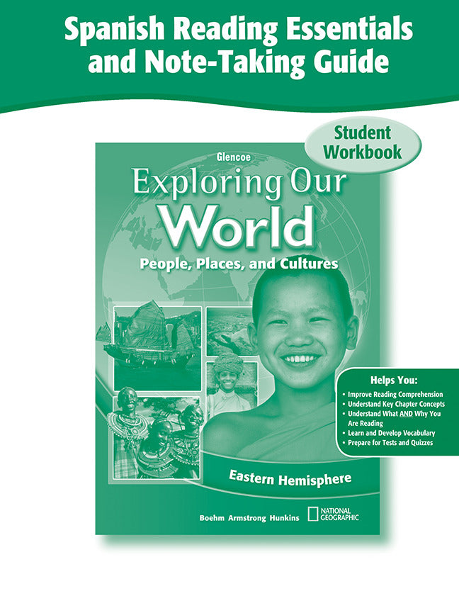 Exploring Our World Eastern Hemisphere Spanish Reading Essentials & Note Taking Guide Workbook 2e
