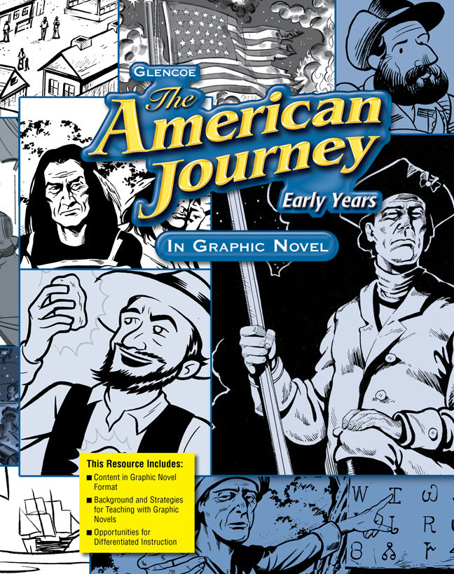 The American Journey Early Years Graphic Novel Set Of 30