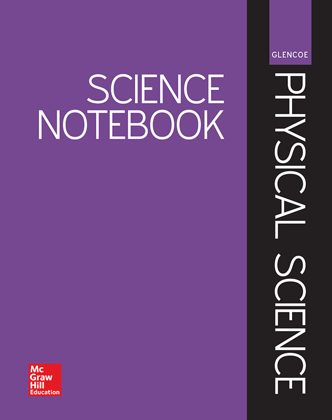 Glencoe Physical Science Science Notebook Student Edition