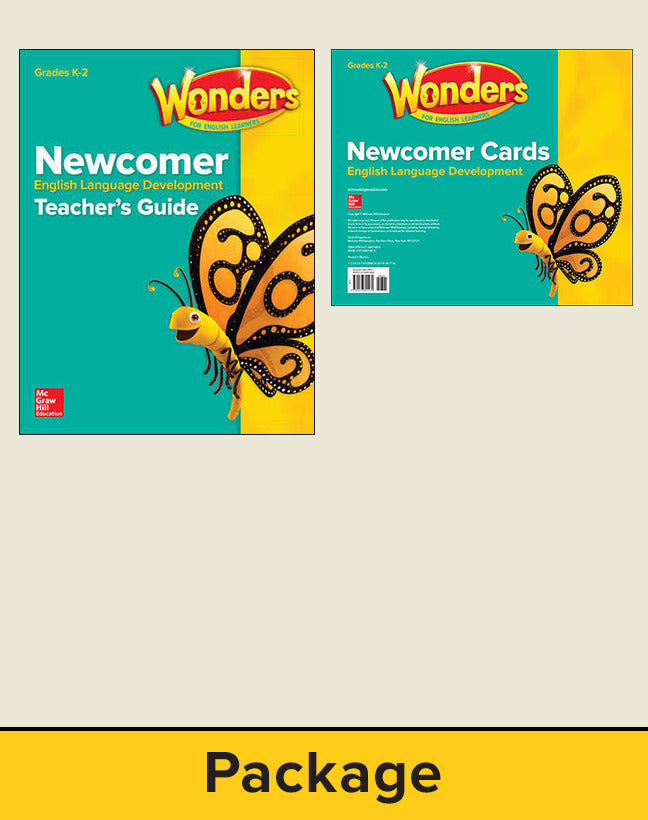 Wonders For English Learners Grades K 2 Newcomer Package