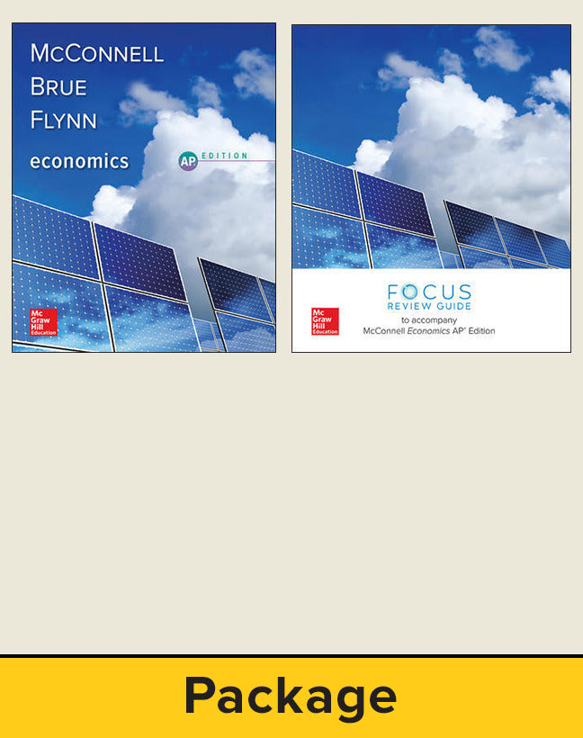 Mcconnell Economics 2018 21e Student Edition With Focus Review Guide 21e