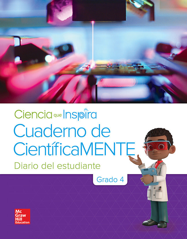 Inspire Science Grade 4 Be A Scientist Notebook Spanish