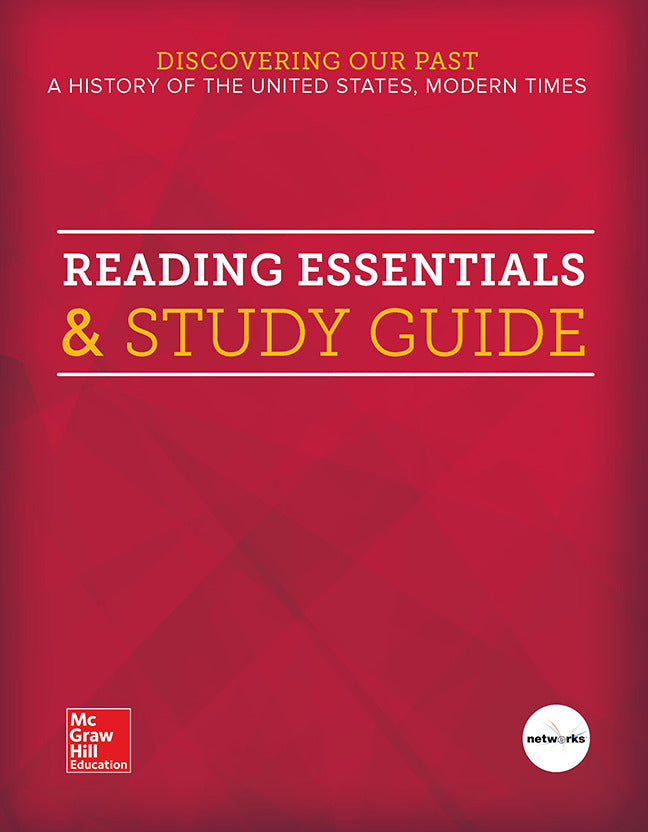Discovering Our Past A History Of The United States Modern Times Reading Essentials & Study Guide