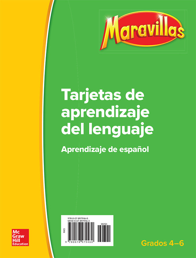 Maravillas Grades 4 5 Language Development Cards