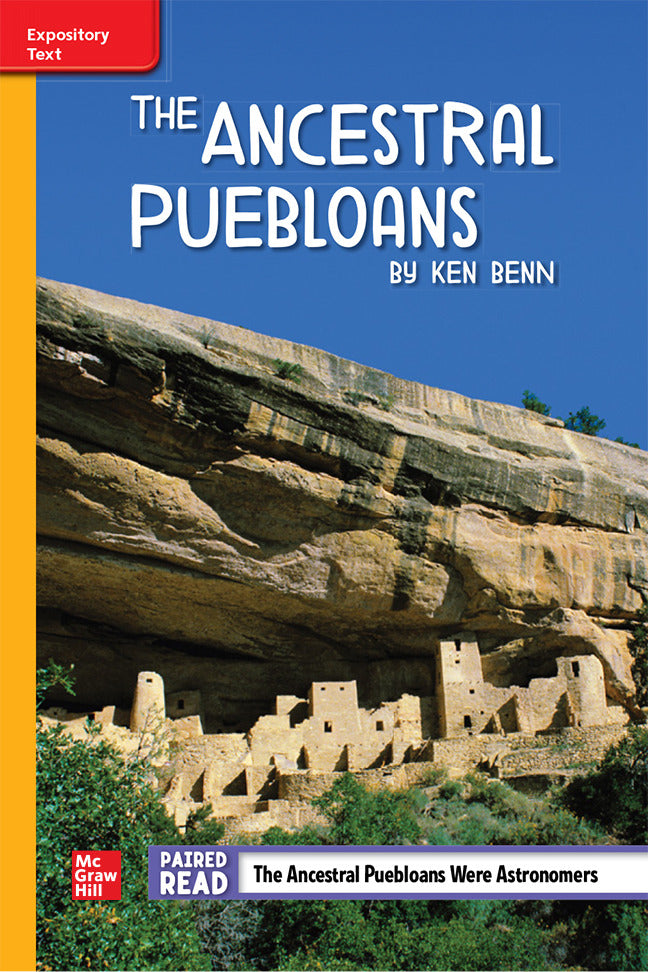 Reading Wonderworks Apprentice The Ancestral Puebloans Unit 3 Week 5 Grade 5