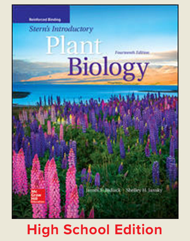 Bidlack Sterns Introduction To Plant Biology 2018 14e Student Edition
