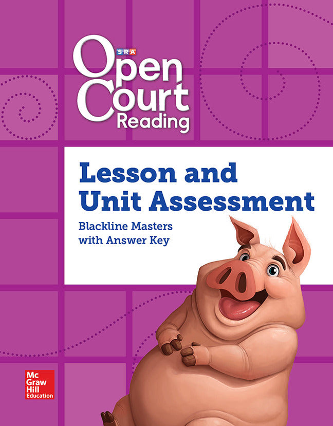 Open Court Reading Grade 4 Word Analysis Kit Assessment Blm With Answer Key