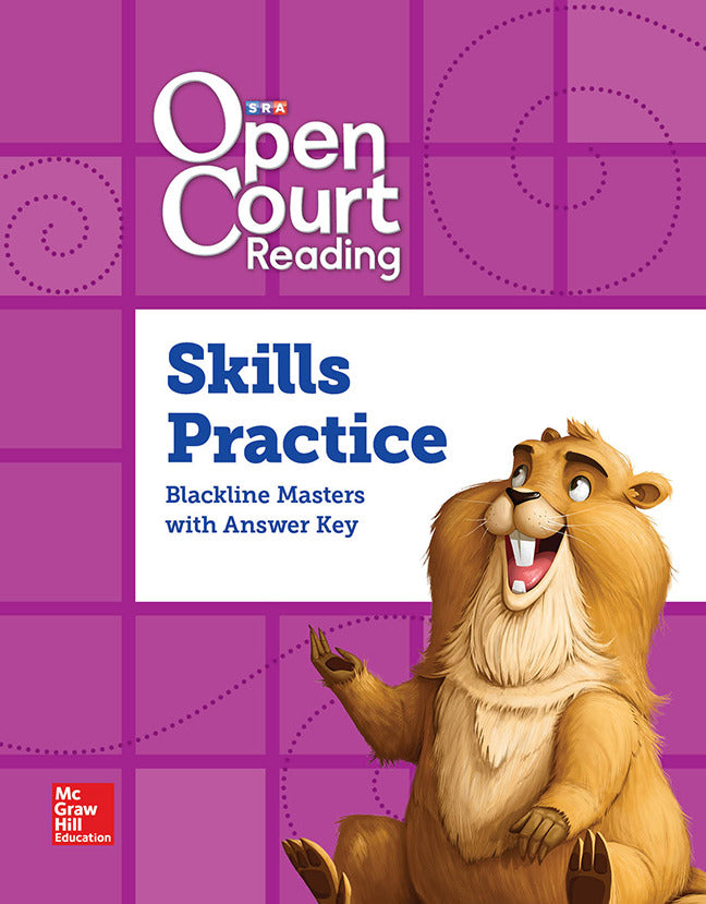 Open Court Reading Grade 4 Word Analysis Kit Skills Practice Blm With Answer Key