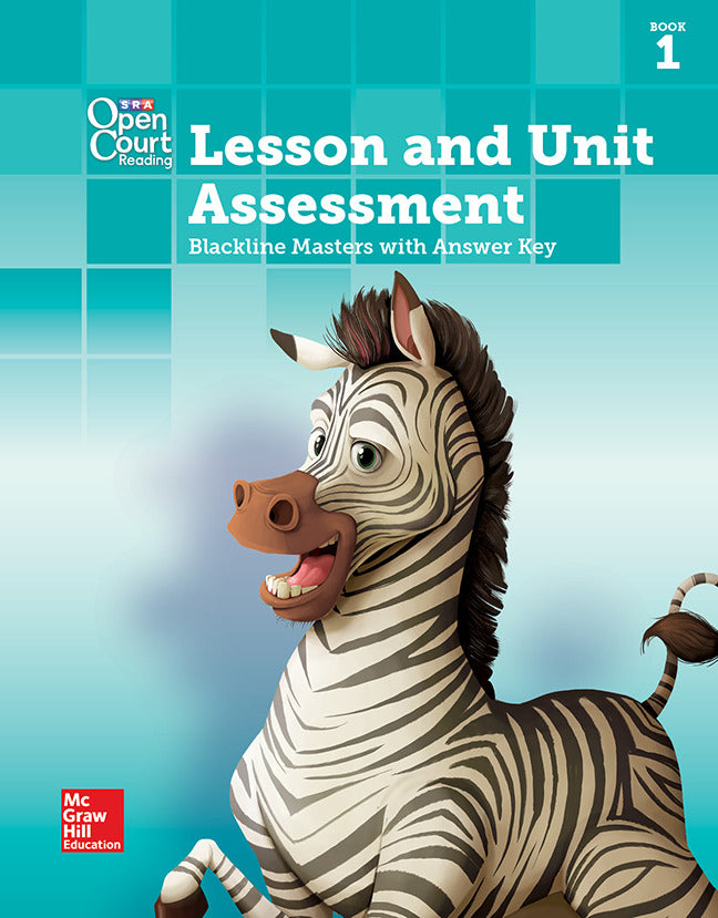 Open Court Reading Grade 5 Lesson & Unit Assessment Blms With Answer Key Book 1