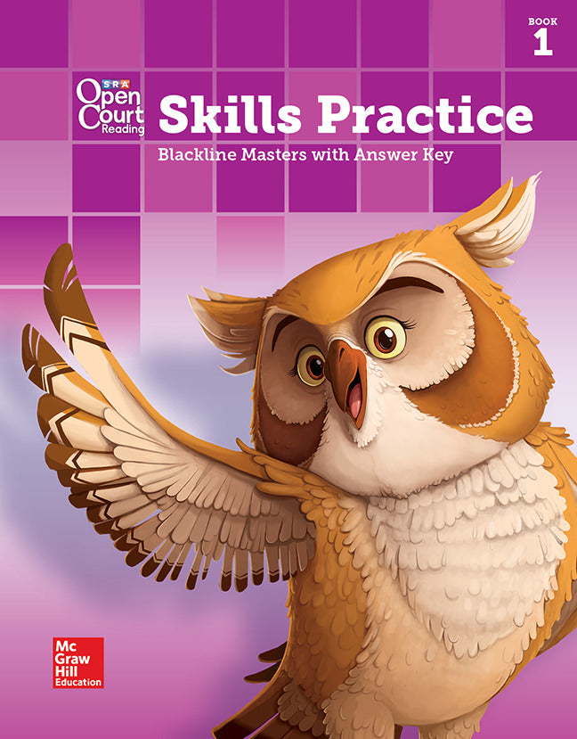 Open Court Reading Grade 4 Skills Practice Blm With Answer Key Book 1