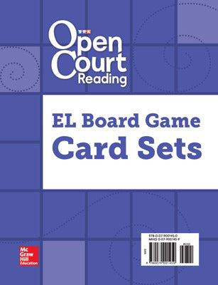 Open Court Reading Grades K 5 English Language Game Cards