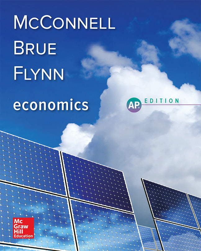 Mcconnell Economics 2018 21e Ap Ed Student Edition 21e