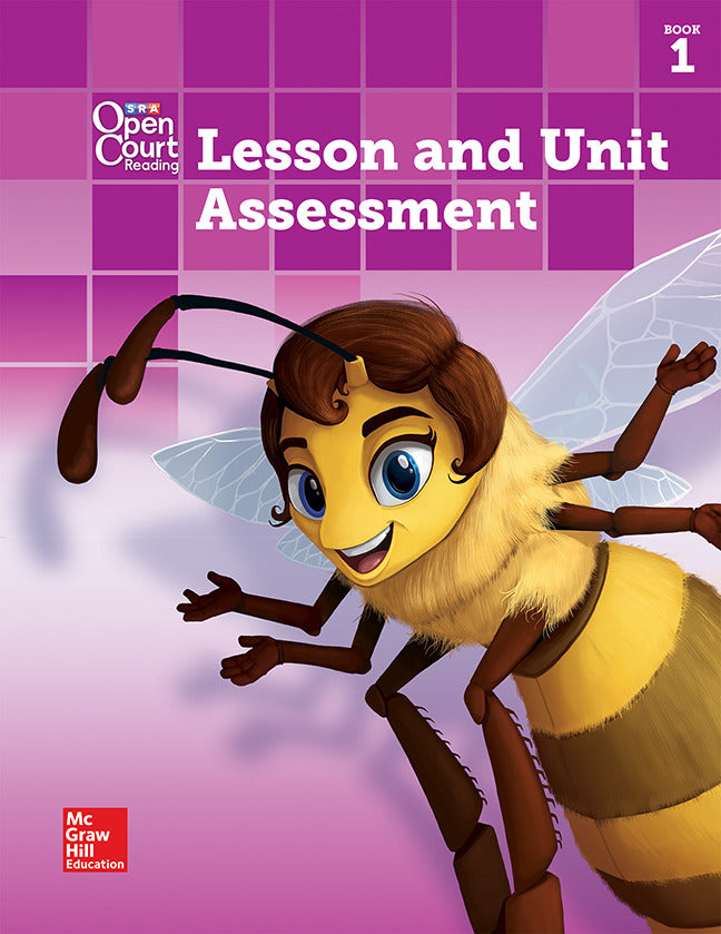 Open Court Reading Grade 4 Lesson & Unit Assessment Book 1