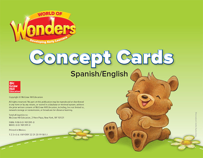 World Of Wonders Concept Cards Bilingual Edition